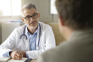 Doctor with glasses